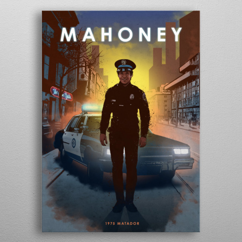 Displate Metall-Poster "Officer Mahoney"